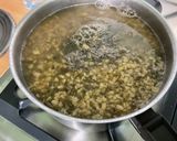Une image de l'étape 3 de Salade de haricots mungo au jambon, et oignon rouge.