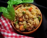 কিনোয়া পোলাও (Quinoa Pulao recipe in Bengali) রেসিপি ধাপ - 3 ছবি