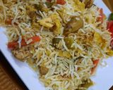 A picture of step 6 of Colourful Chinese rice 🍚 😋.