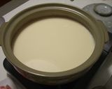 A picture of step 3 of Soy Milk Hot Pot after Yuba Tofu Skin.