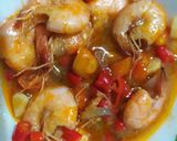 Foto langkah ke 5 dari resep Tumis Udang Pedas Simple.