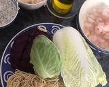 Foto del paso 1 de la receta: Noodles con tres coles