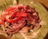 A picture of step 7 of Veggie Wraps.