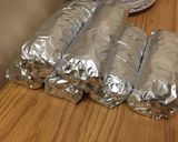 A picture of step 5 of New Mexican Breakfast Burritos.