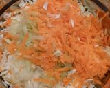 A picture of step 1 of Cole Slaw.