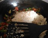 A picture of step 2 of Mix veg pulao.