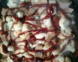 A picture of step 2 of Barbecue Cauliflower with Leftovers.