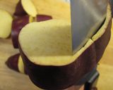 A picture of step 1 of Sweet Potato Kinpira Stir Fry.