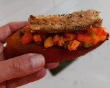 Foto del paso 9 de la receta: Brioche de melva de Andalucía con verduritas en escabeche