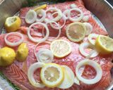 A picture of step 1 of Salmon with Dill and Horseradish Sauce.