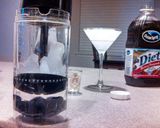 A picture of step 6 of Blueberini.