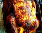 Foto del paso 5 de la receta: Pollo horneado con manzanas y jugo de naranja