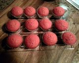 A picture of step 8 of Pink Velvet Cupcakes.