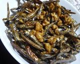 A picture of step 10 of Fragrant Tazukuri - Sweet-savory crunchy tiny sardines.