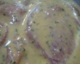 A picture of step 3 of Tender Chicken Breast and Cheese Picatta.