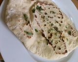 A picture of step 5 of Naan Bread.