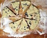 A picture of step 9 of Blueberry Scones.