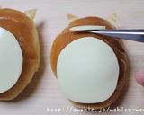 A picture of step 12 of Totoro Rolls for Character Bento.