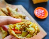 Foto langkah ke 3 dari resep Beef Samosa (Kulit Pangsit).