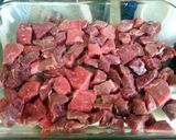 A picture of step 2 of No Peek Beef Tips.