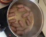 A picture of step 1 of Fennel and Sausage Stew.