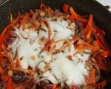 Foto del paso 3 de la receta: Cebolla y morrón caramelizados