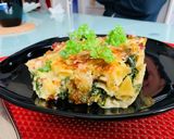 Spenótos-sonkás-tejszínes tészta recept fázis 6 fotója