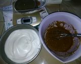 Foto langkah ke 2 dari resep Coffe Mocca Ogura Cake👍.