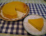 A picture of step 8 of Smooth Kabocha Squash Cheesecake.