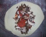A picture of step 4 of Pizza Calzones ♥♥.