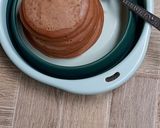Foto langkah ke 4 dari resep Pancake Milo.