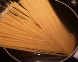 A picture of step 1 of Spaghetti Pie.