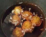 A picture of step 4 of Crispy Pork and Shrimp Balls.