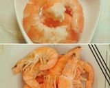 Foto del paso 2 de la receta Tapa de Pulpo con langostinos al pimentón