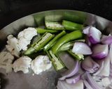 A picture of step 4 of Mix Veg Biryani.