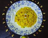 A picture of step 5 of Lemon rice.