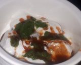 A picture of step 4 of Leftover rice dahi vada.