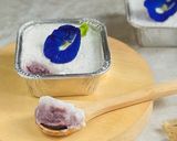 Foto langkah ke 4 dari resep Kue Lumpur Surga Bunga Telang.
