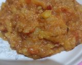 A picture of step 4 of Pyaaz Aaloo Salan.