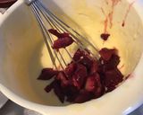 Une image de l'étape 7 de Gâteau aux pêches de vigne,yaourt et vanille.