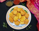 A picture of step 4 of Snacks (Besan Pakode).