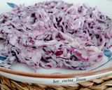 Foto del paso 5 de la receta: Ensalada de lombarda, yogur y mostaza