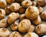 Hình bước làm 4 của món Bánh cookie dừa sấy siêu dễ làm