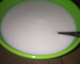 A picture of step 1 of Kunun kwakwa.