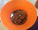 A picture of step 1 of Honey Lemon Chicken.
