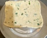 A picture of step 3 of Lauki Paratha with Boondi ka Raita.