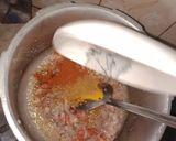 A picture of step 3 of Karahi chicken.