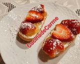 Foto del paso 5 de la receta: Tostadas caprichosas 🍓🍓😋