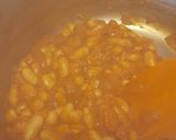 A picture of step 5 of Beans on toast my way.