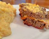 Foto del paso 4 de la receta: Pan de carne relleno (en savarín Essen)